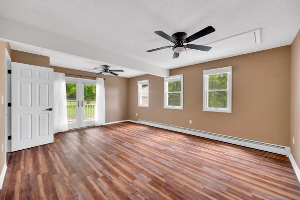 Empty room, Interior, Wood Texture Flooring