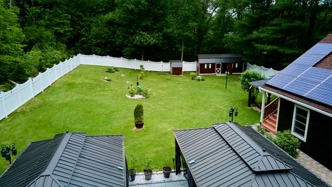 Backyard, Exterior, Solar Panels