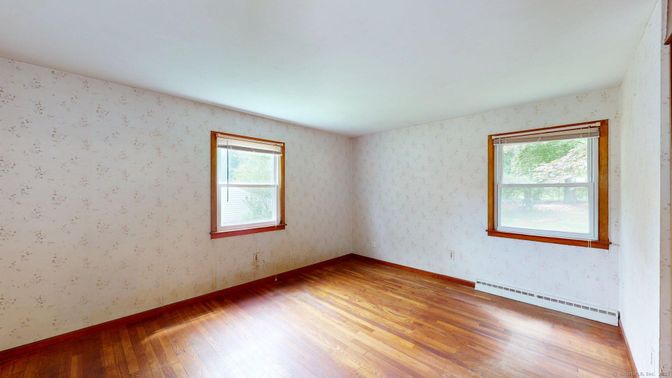 Empty room, Interior, Wood Texture Flooring