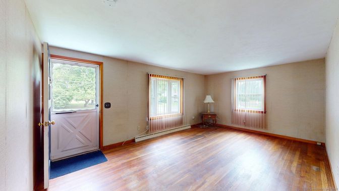 Empty room, Interior, Wood Texture Flooring