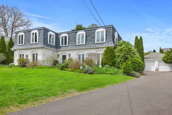 Detached Garage, Exterior, Facade, Cape Cod