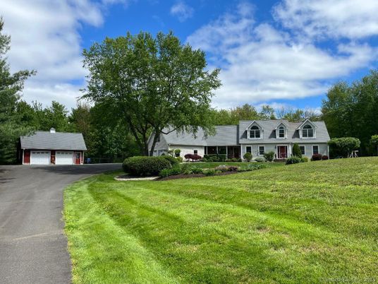 Attached, Backyard, Exterior, Facade, Cape Cod