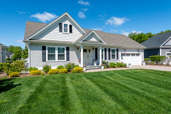 Attached, Exterior, Facade, Farmhouse