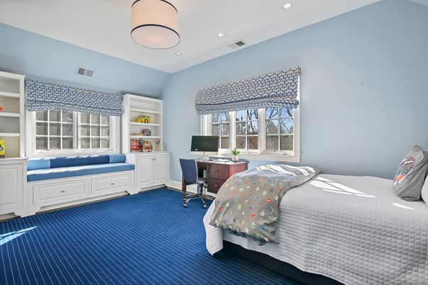 Bedroom, Home Office, Interior, Recessed Lighting