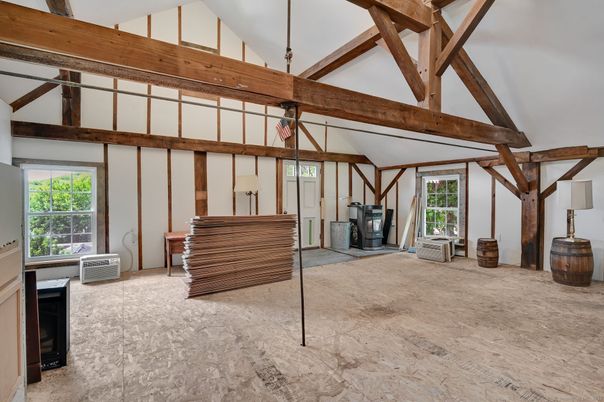 Interior, Wooden Beams