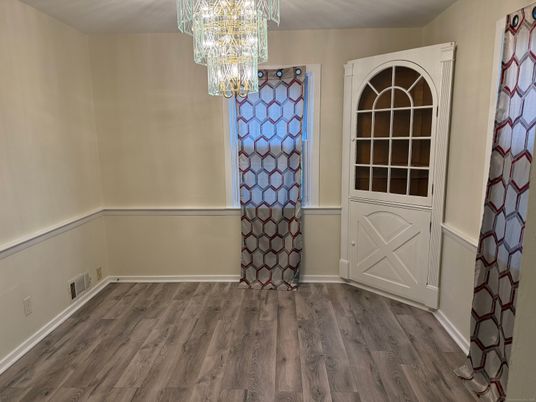 Chandelier, Interior, Wood Texture Flooring