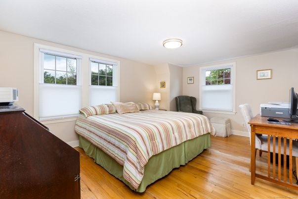 Bedroom, Home Office, Interior, Wood Texture Flooring