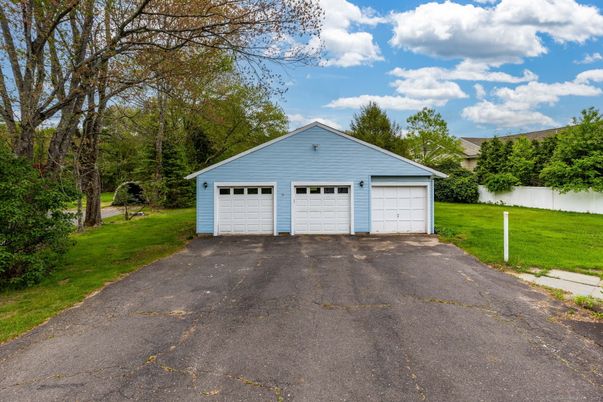 Backyard, Detached Garage, Exterior