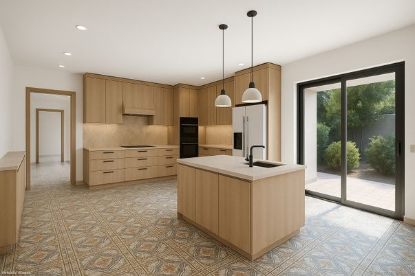 Interior, Kitchen, Pendant Lights, Recessed Lighting
