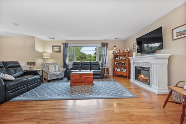 Fireplace, Interior, Living room, Wood Texture Flooring