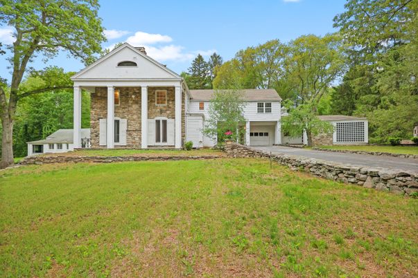 Attached, Backyard, Detached Garage, Exterior, Facade, Georgian