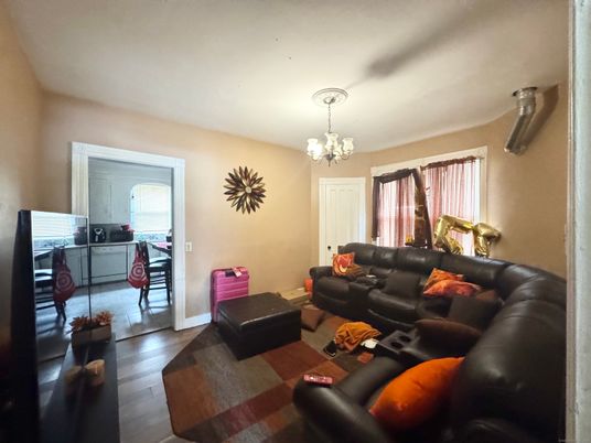 Chandelier, Interior, Living room, Wood Texture Flooring