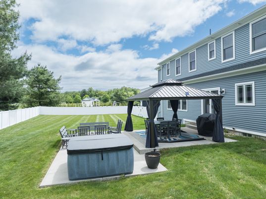 Backyard, Exterior, Hot Tub