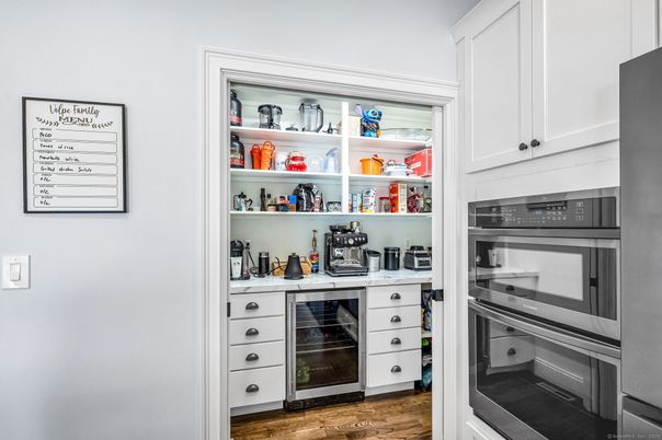 Interior, Stainless Steel Appliances, Wood Texture Flooring