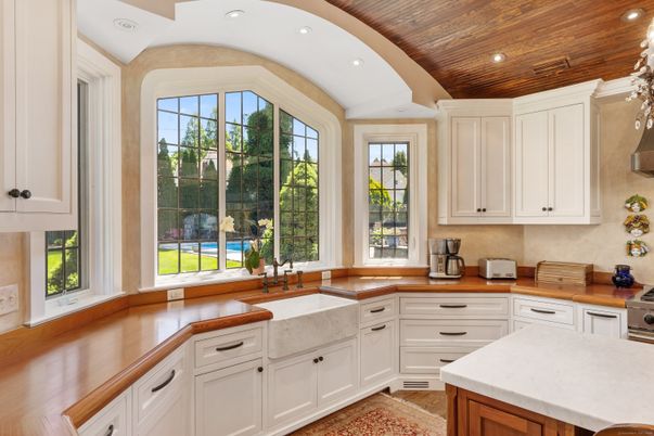 Interior, Kitchen, Recessed Lighting, Wooden Ceilings