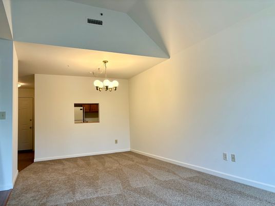 Chandelier, Empty room, Interior