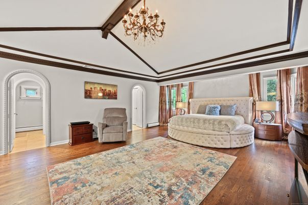 Chandelier, Interior, Wood Texture Flooring