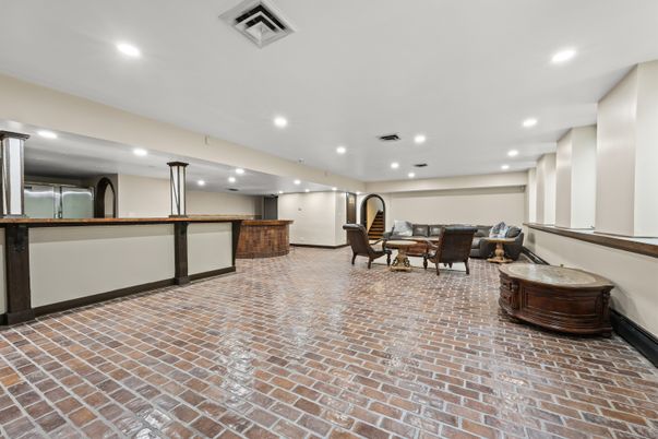 Dining room, Interior, Recessed Lighting