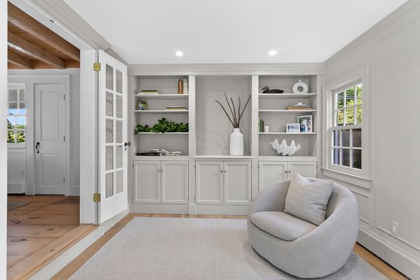 Interior, Recessed Lighting, Wooden Beams, Wood Texture Flooring