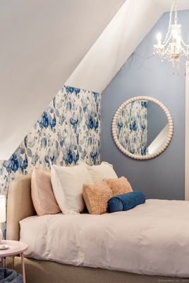 Bedroom, Chandelier, Interior