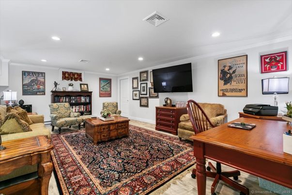Home Office, Interior, Recessed Lighting