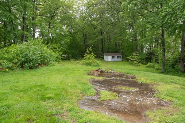 Backyard, Detached Garage, Exterior
