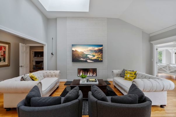 Fireplace, Interior, Living room, Wood Texture Flooring