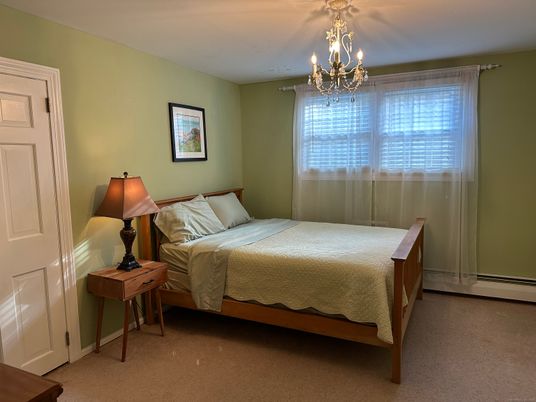 Bedroom, Chandelier, Interior