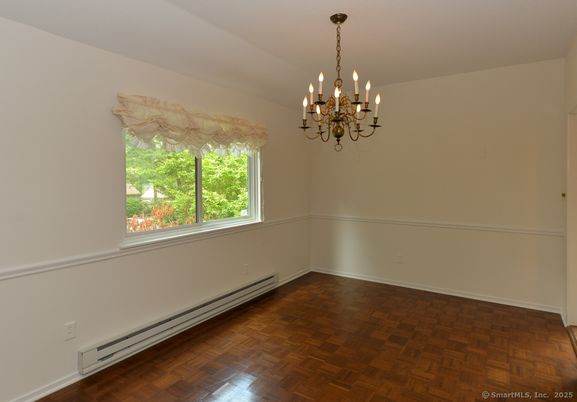Chandelier, Empty room, Interior, Wood Texture Flooring