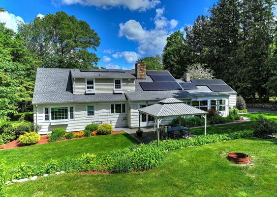 Backyard, Exterior, Solar Panels