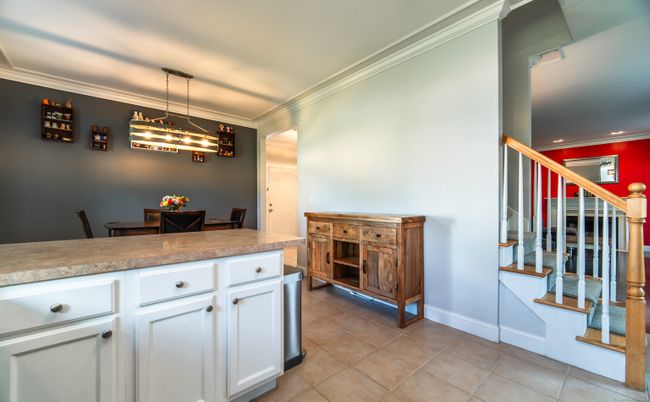 Dining room, Interior, Pendant Lights, Recessed Lighting