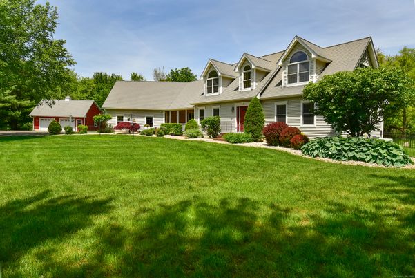 Attached, Backyard, Exterior, Facade, Cape Cod