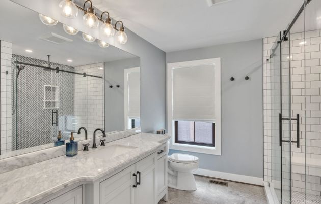 Bathroom, Glass Shower, Interior