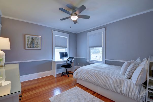 Bedroom, Home Office, Interior, Wood Texture Flooring