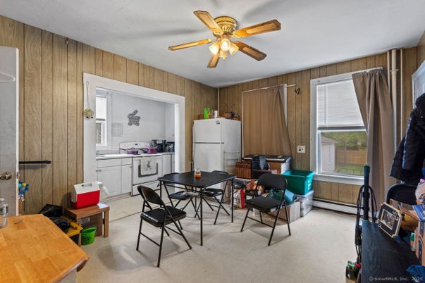 Dining room, Interior, Kitchen, Wooden Walls