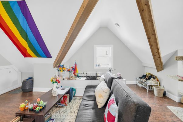 Interior, Living room, Wooden Beams, Wood Texture Flooring