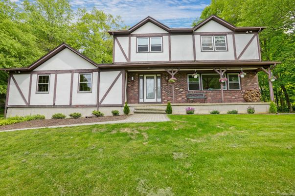 Exterior, Facade, Brick Facade, Tudor Revival