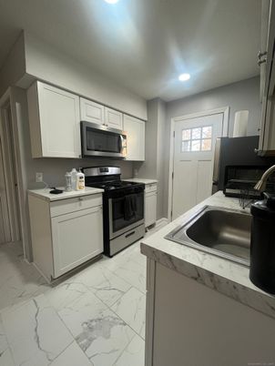 Interior, Kitchen, Marble, Recessed Lighting