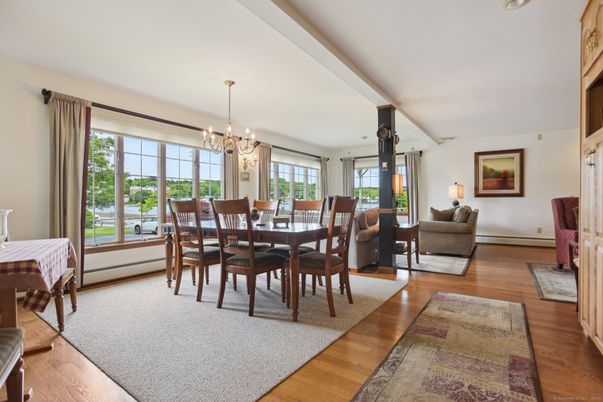 Chandelier, Dining room, Interior, Living room, Wood Texture Flooring