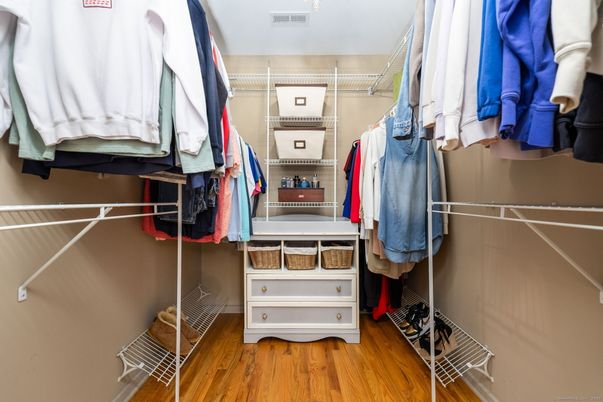 Interior, Walk-in Closets, Wood Texture Flooring