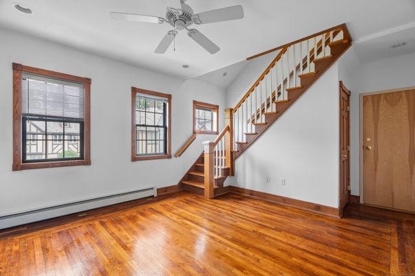 Empty room, Interior, Wood Texture Flooring