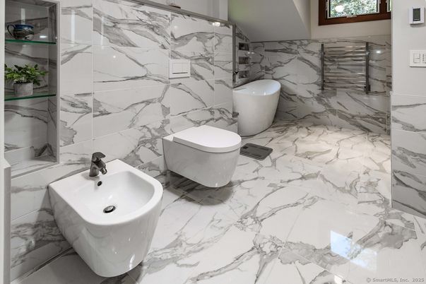 Bathroom, Interior, Marble, Marble Walls