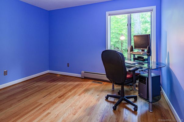Home Office, Interior, Wood Texture Flooring
