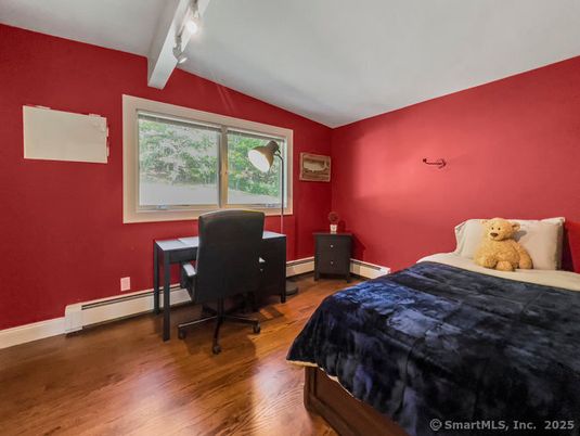 Bedroom, Home Office, Interior, Wood Texture Flooring