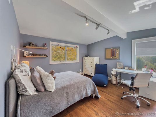 Bedroom, Home Office, Interior, Wood Texture Flooring