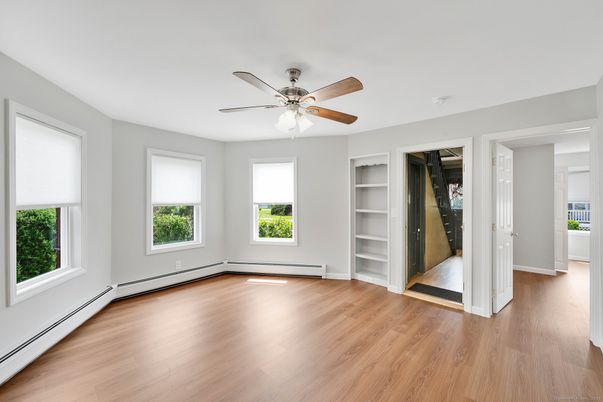Empty room, Interior, Wood Texture Flooring