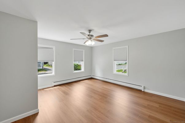 Empty room, Interior, Wood Texture Flooring