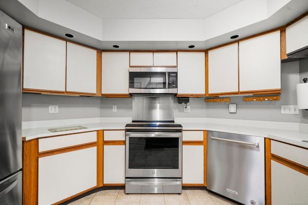Interior, Kitchen, Recessed Lighting, Stainless Steel Appliances