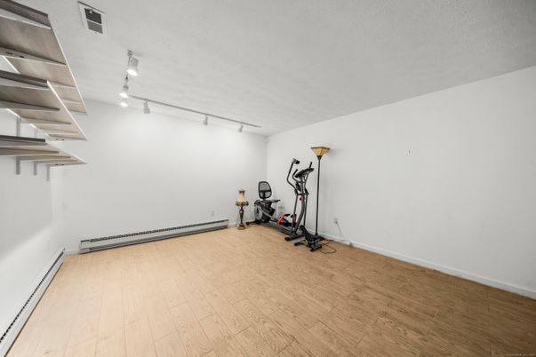 Fitness Equipment, Interior, Wood Texture Flooring