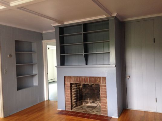Fireplace, Interior, Wood Texture Flooring